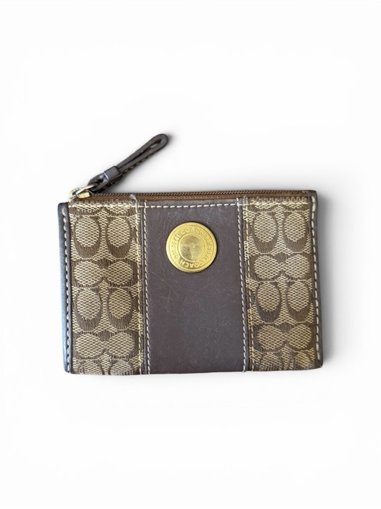 Coach Handbags - Vintage Coach Signature Keychain Wallet Pouch